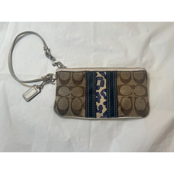 Coach  Ocelot Wristlet - Picture 1 of 9